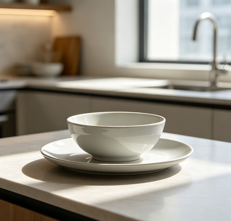 Modern Ceramic Dinner Bowl Plate Collection